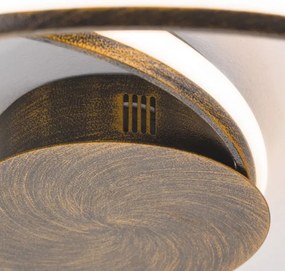 Orion DL 7-638-LED CIRCUS LED/30W/230V állítható barna mennyezeti lámpa