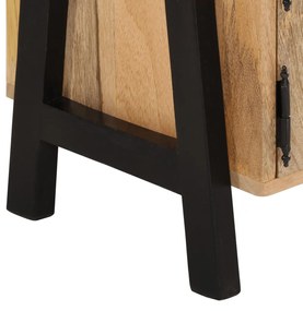 tömör mangófa TV-szekrény 110x35x40 cm