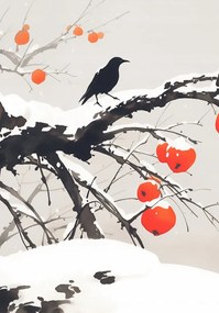 Poszter 70x100cm Keleti akvarell