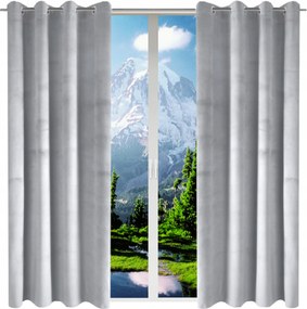 Velúr függöny kész 140x240 függöny szett nappaliba