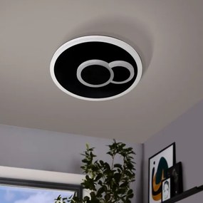 Eglo 30659 - LED Mennyezeti lámpa CADEGAL LED/7,8W/230V á. 20 cm fekete