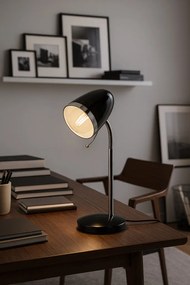 KAJA K-MT-200 CZARNY KAJTEK Fekete Színű Asztali Lámpa 1xE27 15W IP20