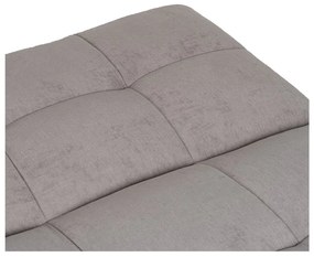 Világosszürke zsenília kinyitható kanapé 178 cm – Ixia