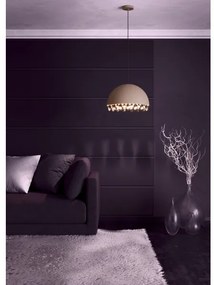 Eglo 39948 - Csillár zsinóron GAETANO 1xE27/40W/230V barna