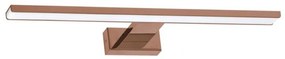 Milagro LED FĂŒrdĆszobai tĂŒkörmegvilĂĄgĂtĂĄs SHINE LED/13,8W/230V IP44 RĂłzsaarany MI1815