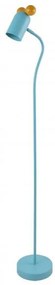 Lámpa Állólámpa MOUSE , 0314, max.250V, 50/60Hz, 1*E27, max.25 W, IP20, átmérő 8 cm, kék