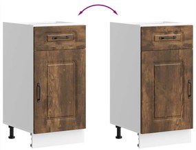 vidaXL Konyhai alapszekrény Kalmar füstölt tölgy műfa