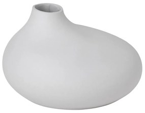 Világosszürke porcelán váza (magasság 13 cm) Nona – Blomus