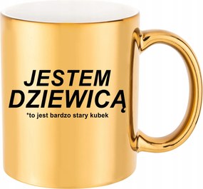 Arany Bögre Szűz Vagyok vicces Születésnapi Ajándék Karácsony Csomagolás