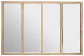 Atmosphera - Fali tükör NAE 76x116 cm paulownia