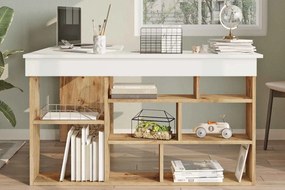 Design sarok íróasztal Daisy fenyő