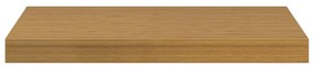 vidaXL Falpolc Falra szerelhető 4 pcs Bézs 50 x 23,5 x 4 cm Faanyag