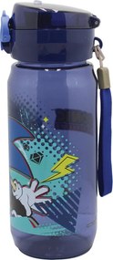 Sonic a sündisznó Thunder műanyag kulacs akasztóval 600 ml