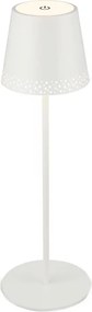 Brilo - KIKI újratölthető érintős LED asztali lámpa LED/2,6W/5V IP44 2600 mAh fehér