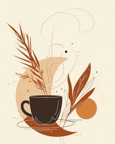 Poszter 40x50cm Reggeli kávémúzsa