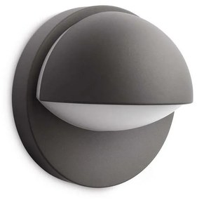 Philips - Kültéri fali lámpa JUNE 1xE27/12W/230V IP44 antracit