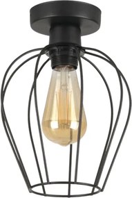 Armut 6676-P fekete fém függőlámpa, Ø20 cm