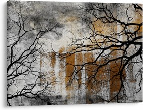 Kép - Fák sziluettek (70x50 cm)