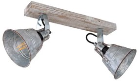 Globo 15366Z-2 - Spotlámpa GÜNTHER 2xE27/60W/230V