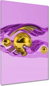 Festmények 80x120 Lila grafika