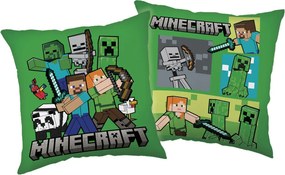 Minecraft Life párna, díszpárna 40x40 cm