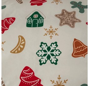 Flanel Mikroszálas ágyneműhuzat HOLLY krém színű Ágyneműhuzat mérete: 2 db 70 x 90 cm | 200 x 220 cm