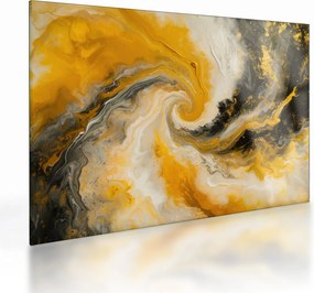 Üveg kép - Spirális absztrakció (70x50 cm)