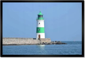 Poszterek keretben 60x40 Világítótorony Tenger