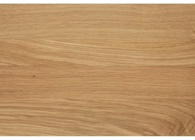 Natúr színű ruhásszekrény tölgyfa dekorral 100x200x55 cm Langley – Actona