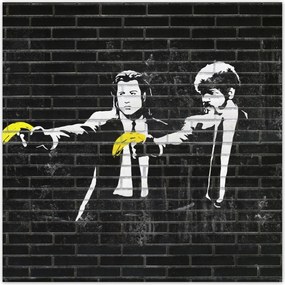 Fotótapéta flizelina 312x312 Banksy Banana Fiction