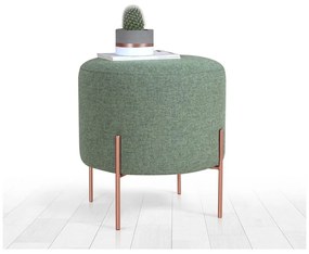 Világoszöld puff Copper – Artie