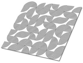 Vinyl padló falra Vinyl padló falra Geometrikus szürke motívum
