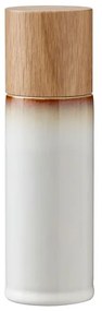 Basics Cream 2 db-os krémszínű agyagkerámia só- és borsőrlő szett - Bitz