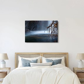 Egy téli lagúna képe (90x60 cm)