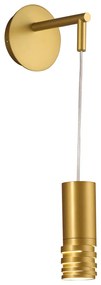 Viokef PALOMA fali lámpa, arany, GU10 foglalattal, VIO-4233101