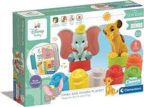Disney Classics Clemmy építőkocka szett könyvvel Clementoni