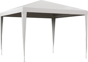 Outsunny 3x3m Levehető Kerti Pavilon 4 Leeresztő Nyílással és UV-Sugárzás Elleni Acél Vázzal Teraszra | Aosom