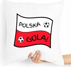 Ajándék Szurkolói Párna Lengyel Gól nyomott mintával
