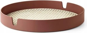 Normann Copenhagen Nappali Fa Kerek Dekorációs Tálca 40 cm Rozsdabarna