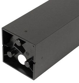 Modern kültéri oszloplámpa fekete 60 cm IP44 - Nicole