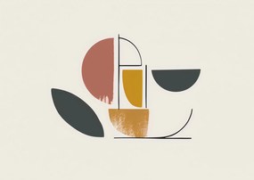 Poszter 84x59,5cm Gömb Színek