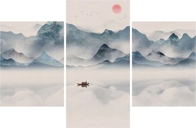 Kép - Kék-hegyi völgy (90x60 cm)