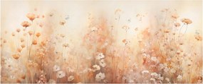Kép - Vadvirágok mintája (120x50 cm)