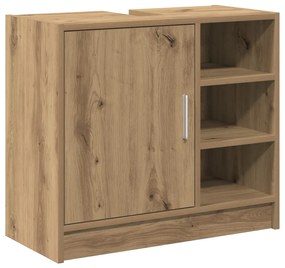 Mosdószekrény Artisan tölgy 63x29x55 cm Szerelt fa