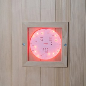 Sauna DeLuxe 2223 Carbon BT, sötétbarna