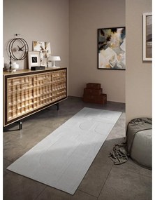 Krémszínű kézi szövésű gyapjú futószőnyeg 80x250 cm Alexis – Villeroy&amp;Boch