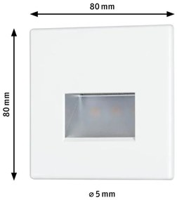Paulmann 93093 - LED 1,2W lépcsővilágítás EDGE 230V