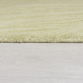 Zöld gyapjú szőnyeg 200x290 cm Lino Leaf – Flair Rugs
