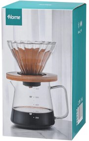 4Home Dripper filter kávé szett, 600 ml