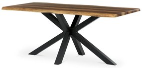 Étkezőasztal 180 x 90 cm, régi fa